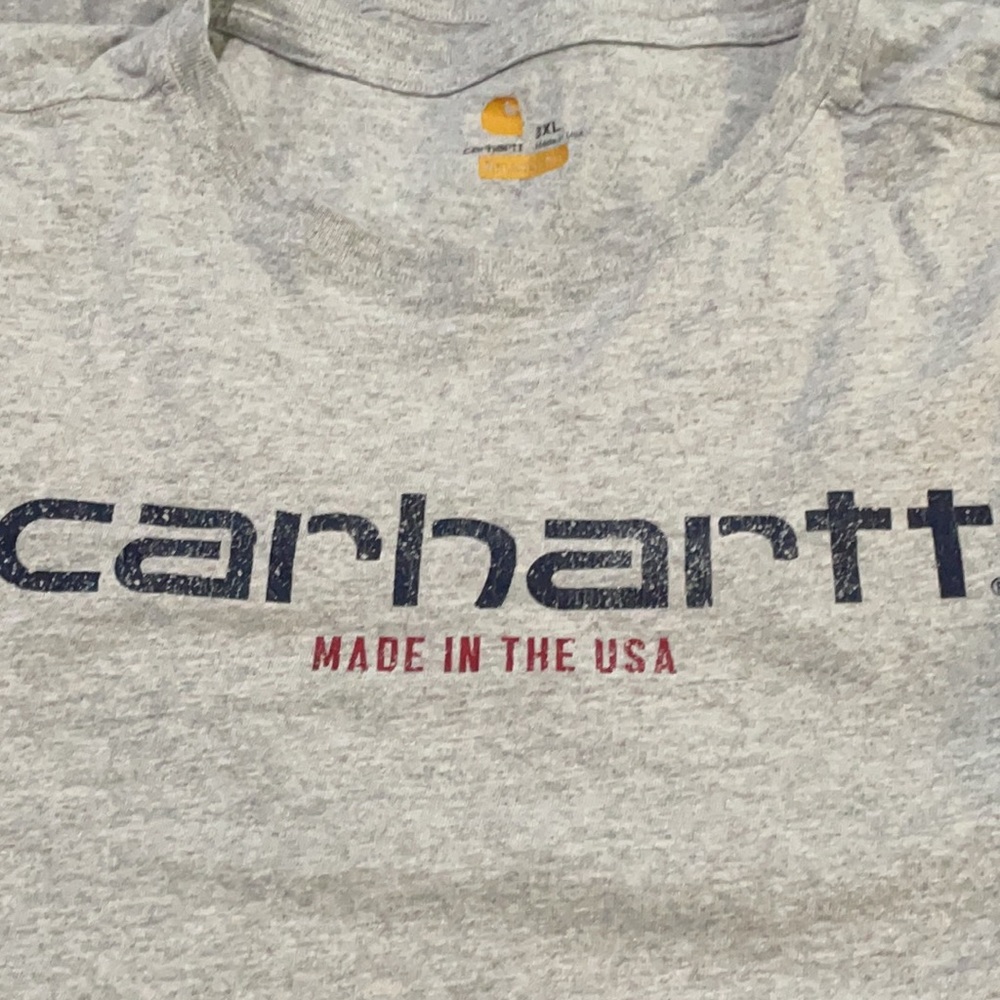 Cathartt Men’s Grey Made in the USA T Shirt 3XL